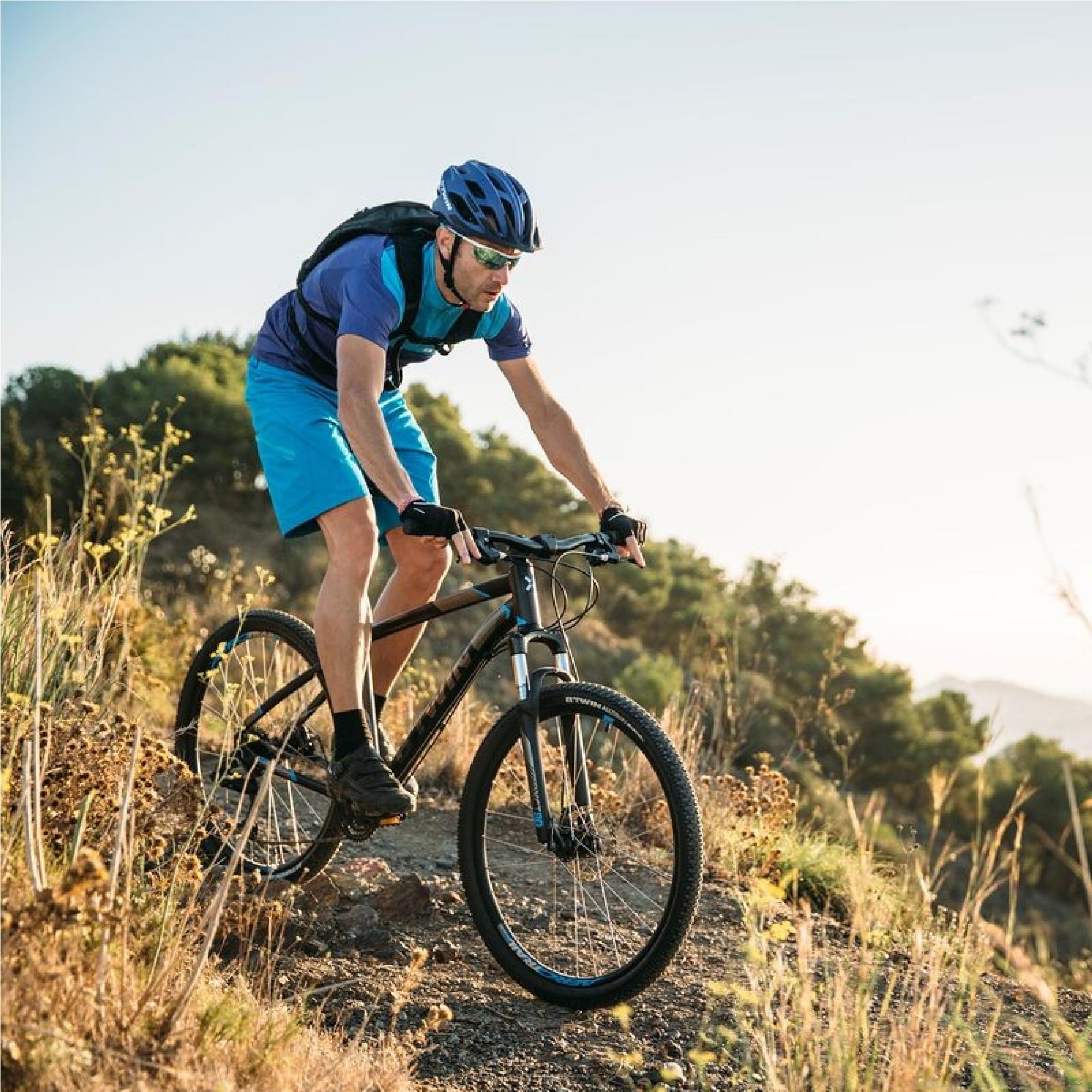 Btwin rockrider 520 best sale black mtb cycle
