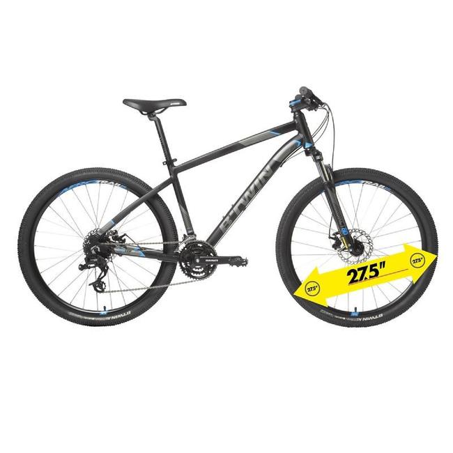 btwin rockrider 520 black mtb cycle