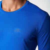 SUN PROTECT MEN'S RUNNING T-SHIRT BLUE