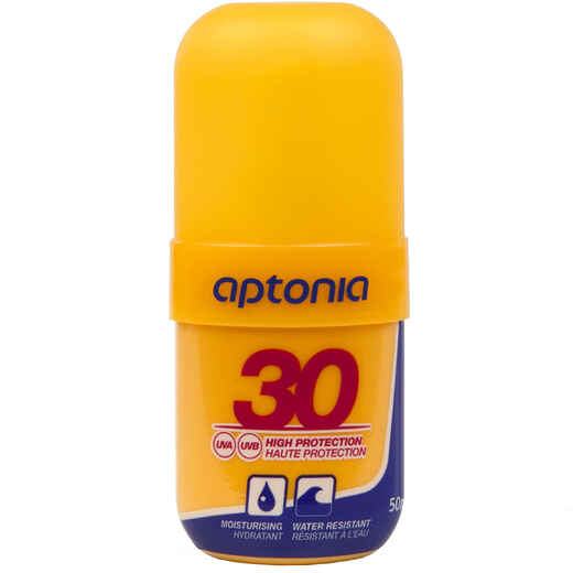 
      Σπρέι αντηλιακής κρέμας SPF30 50mL συσκευασία τσέπης
  