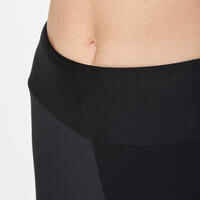 RUN DRY WOMEN'S TIGHT SHORTS - BLACK