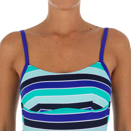 בגד-ים בחלק אחד לנשים קלואי עם גב בצורת איקס או U - מליבו