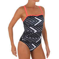 Cori One-Piece Swimsuit with Built-In Bra - Arrow