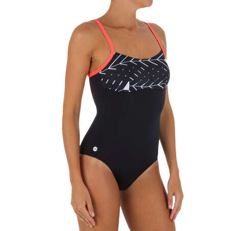 Maillot de bain une pièce femme CLOE ARROW dos en X ou en U