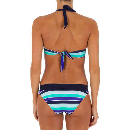 Elena Women's Push-Up Swimsuit Top with Fixed Padded Cups - Malibu