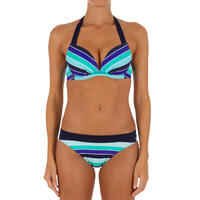 Elena Women's Push-Up Swimsuit Top with Fixed Padded Cups - Malibu