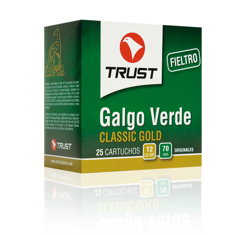 Cartucho Caza Trust Galgo Verde
