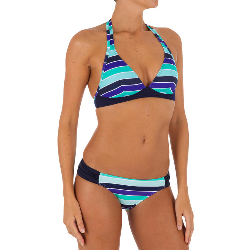 Bas de maillot de bain de surf femme plissée côté NIKI MALIBU