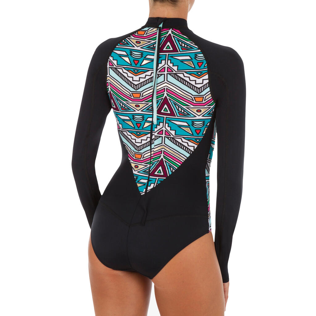 Badeanzug langarm Dani Bondi mit Back Zip Damen