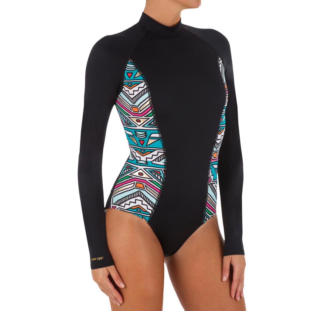 Badeanzug langarm Dani Bondi mit Back Zip Damen