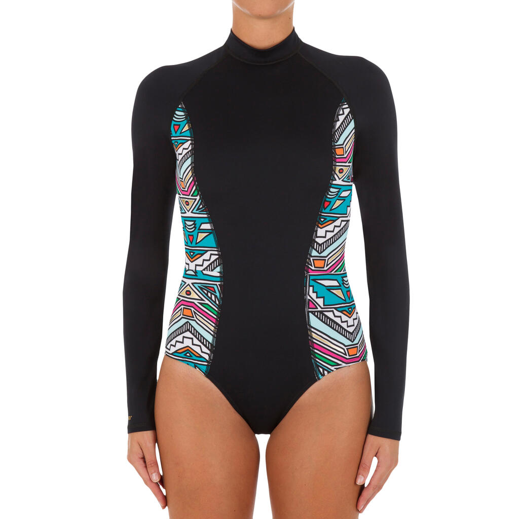 Badeanzug langarm Dani Bondi mit Back Zip Damen