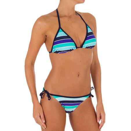 Mae Women's Sliding Triangle Bikini Swimsuit Top - Basic Malibu