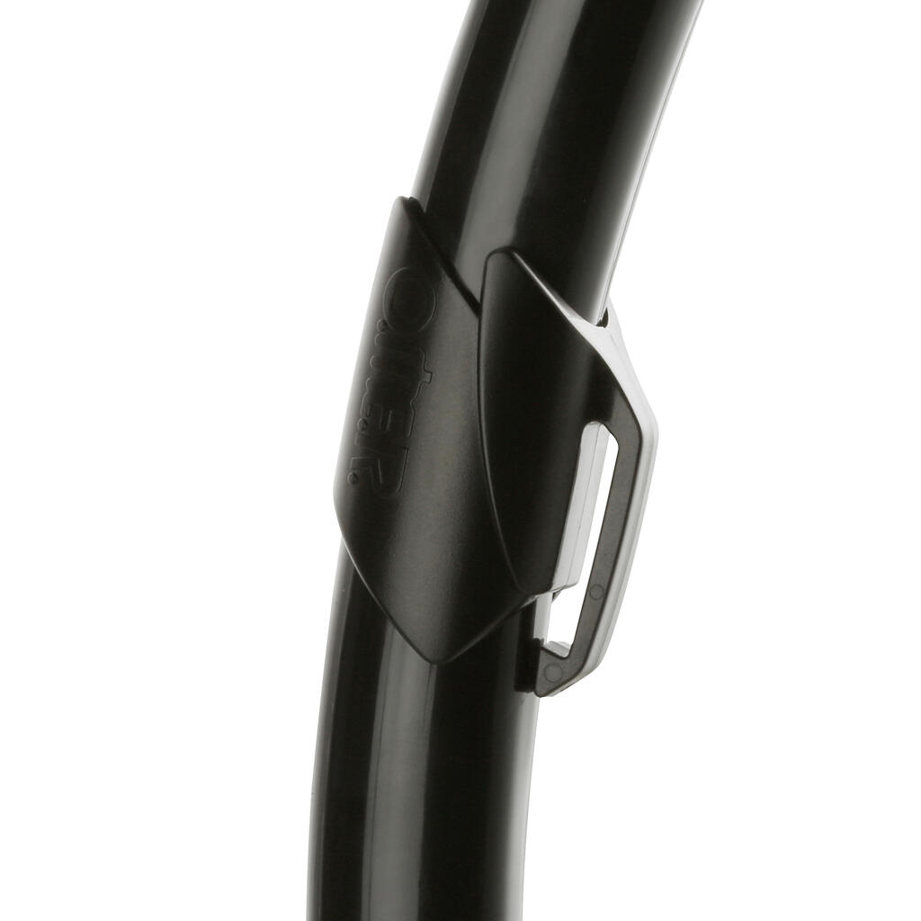 Freediving Spearfishing Snorkel Zoom - Black