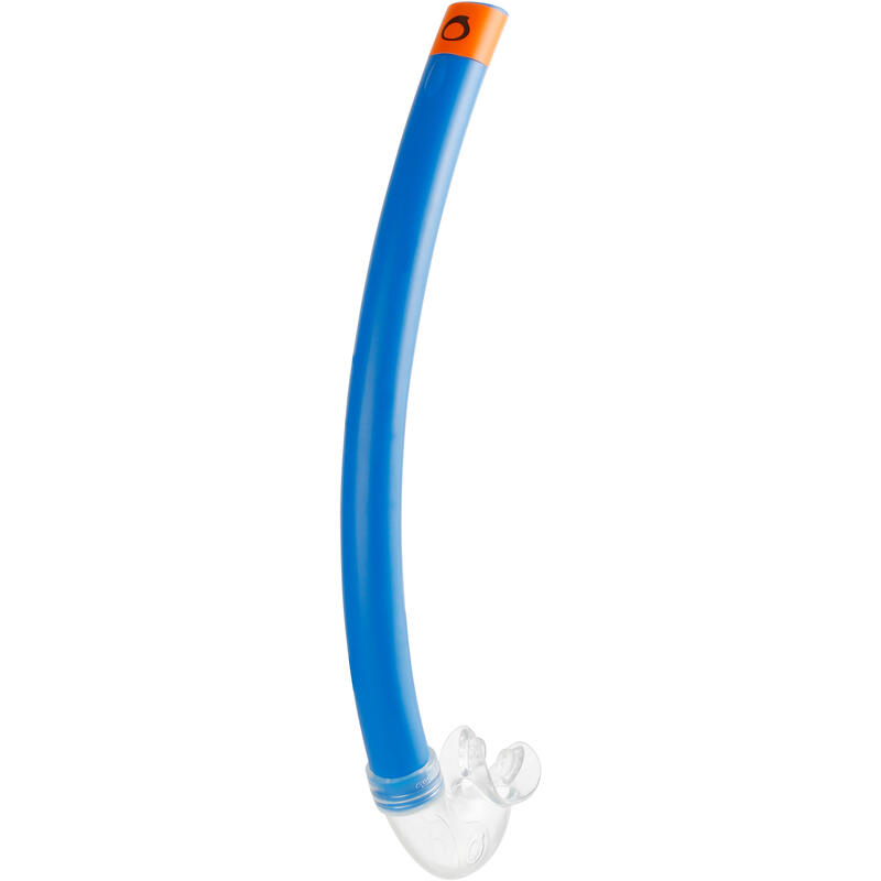 Tuba de snorkeling FRD100 bleu pour adultes