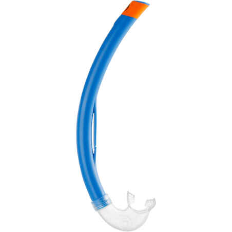Tubo de snorkeling 500 adulto azul 