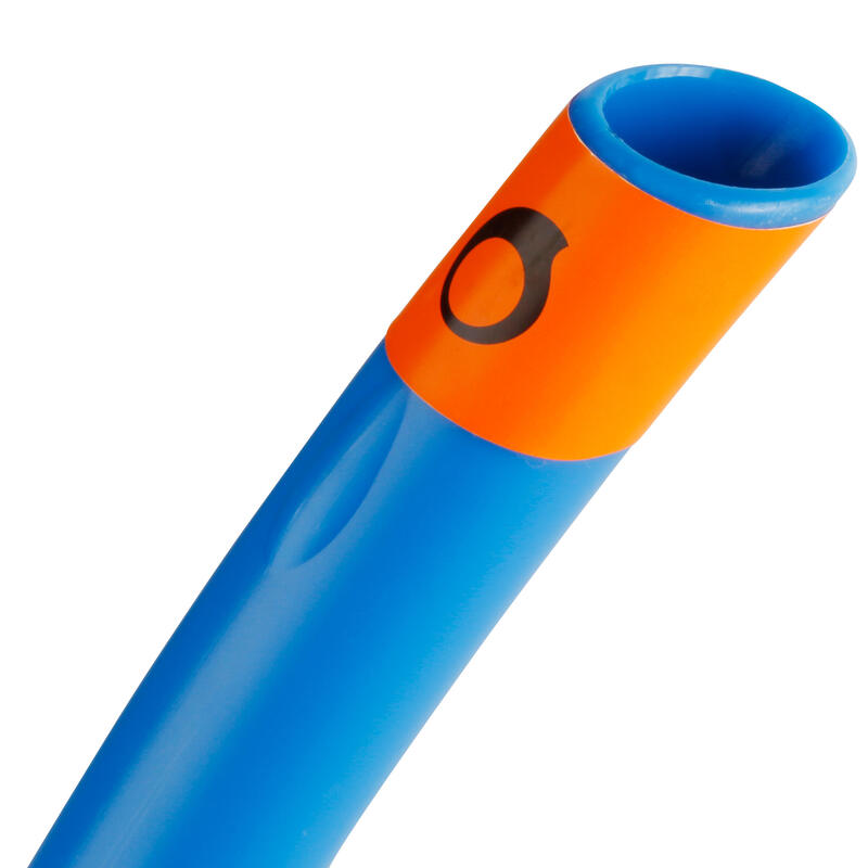 Tuba de snorkeling FRD100 bleu pour adultes