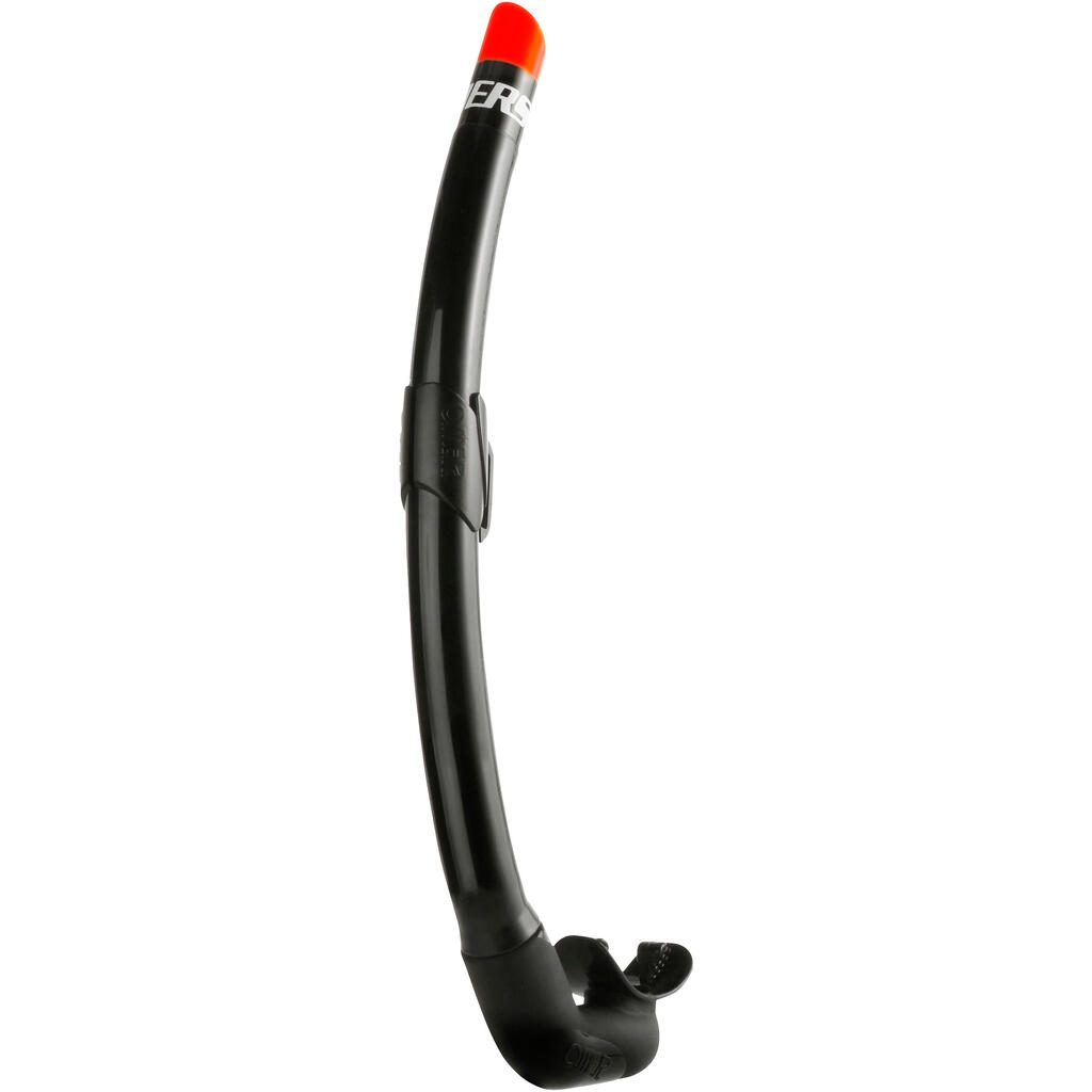 Freediving Spearfishing Snorkel Zoom - Black