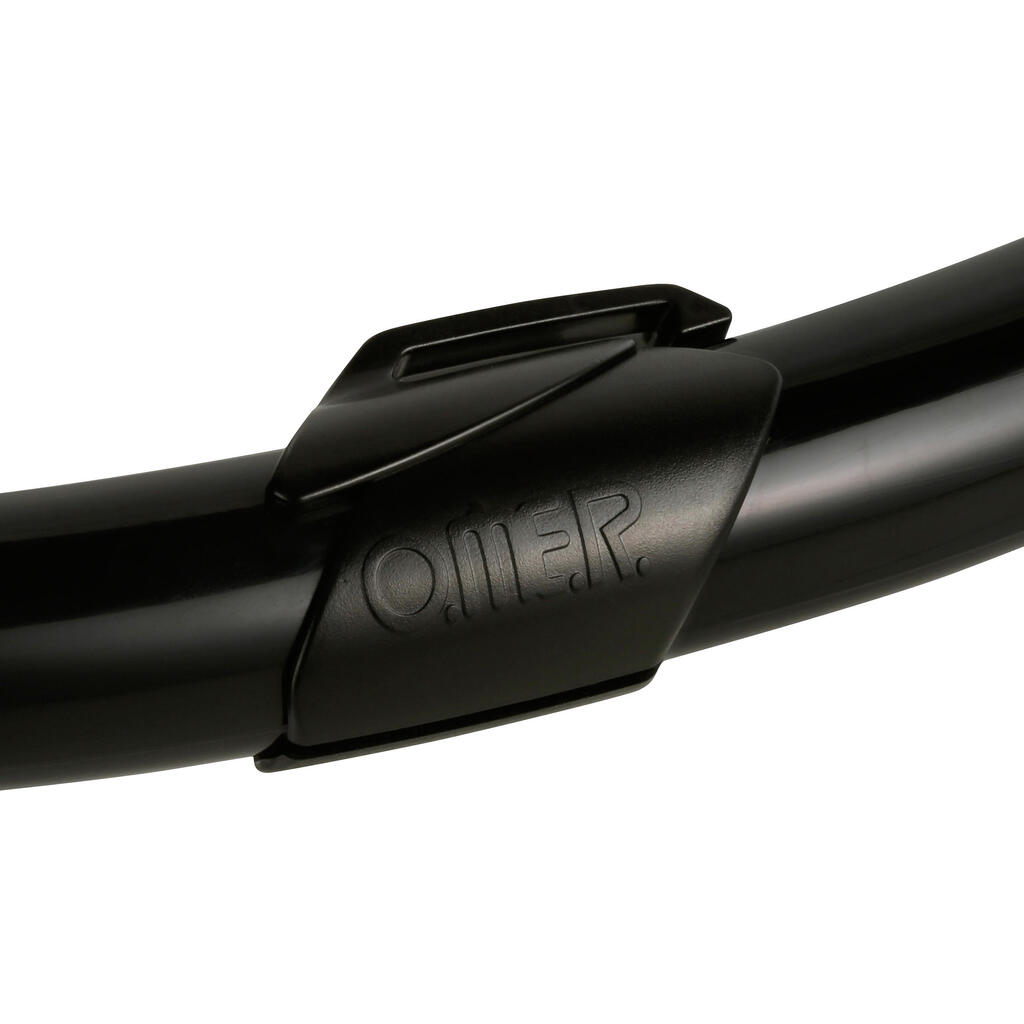 Freediving Spearfishing Snorkel Zoom - Black