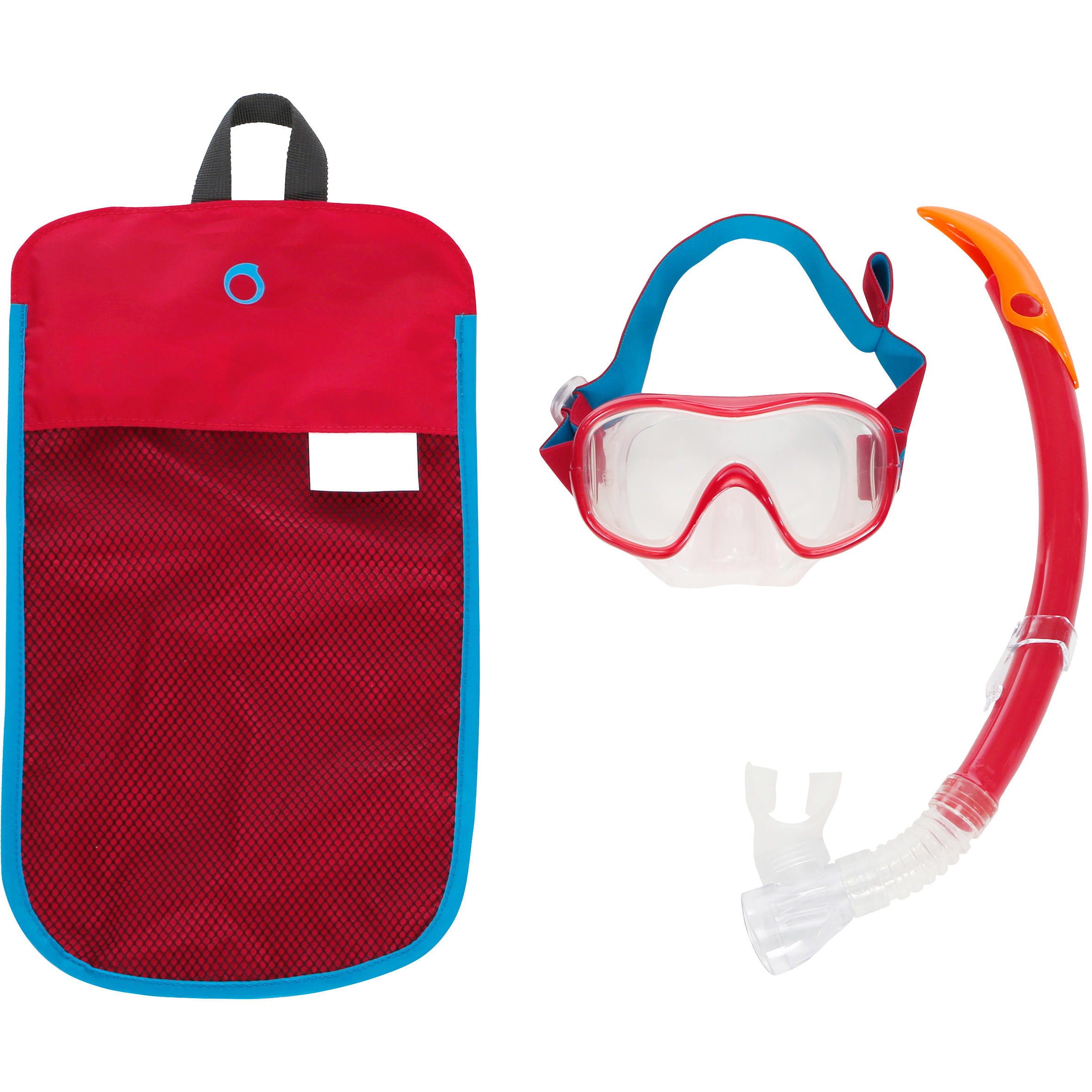 Kit Snorkel Sube FRD120 Máscara Tubo Adulto Azul Subea Decathlon