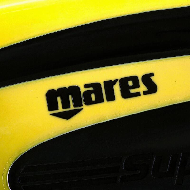 Tauchflossen einstellbar - Mares Avanti Superchannel ABS gelb/schwarz
