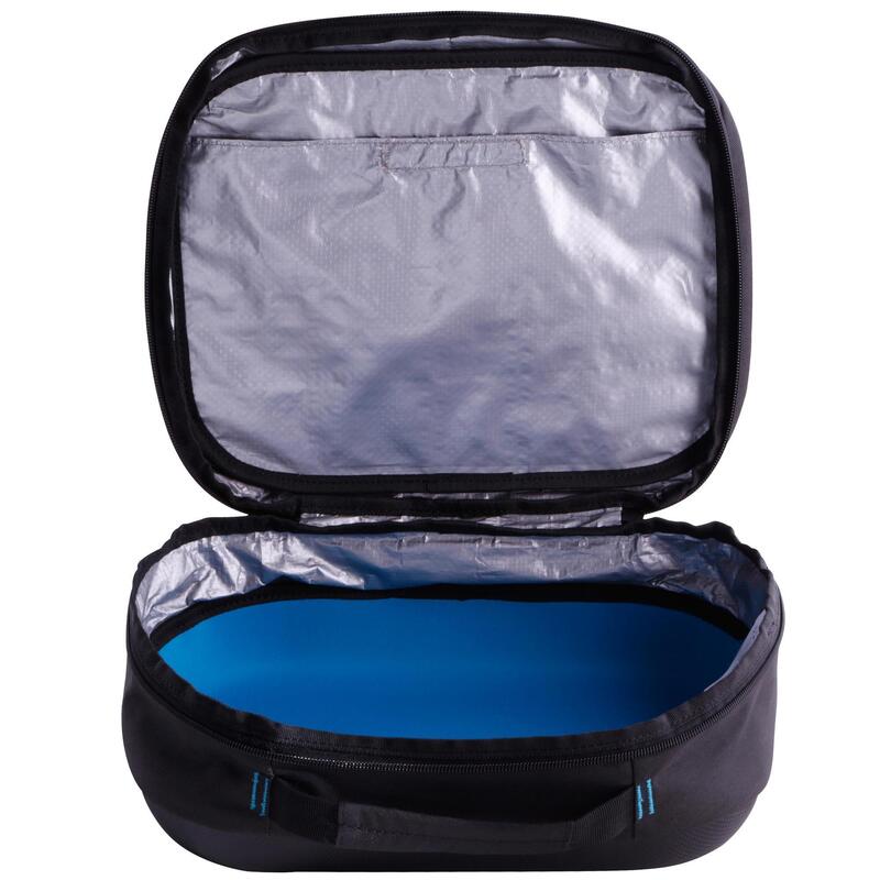 水肺潛水調節器收納包SCD－黑色／藍色