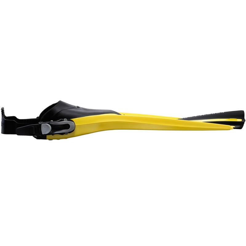 Aletas regulables de buceo MARES AVANTI TRE SUPERCHANNEL ABS amarillo y negro