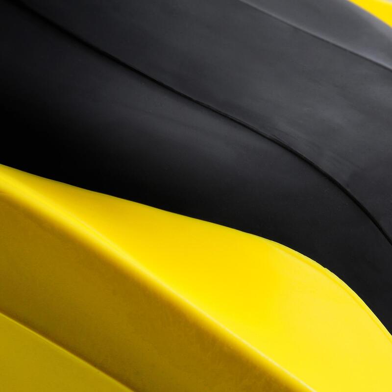 Duikvinnen met open hiel Avanti Superchannel ABS geel/zwart