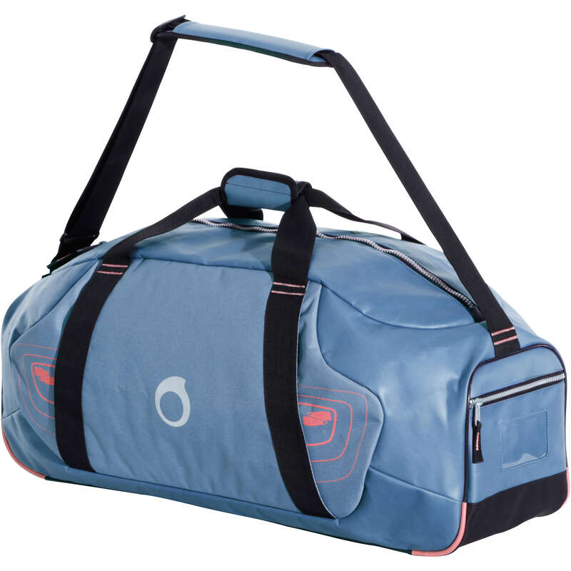 SUBEA SCD 70 litre SCUBA diving bag grey/red Decathlon