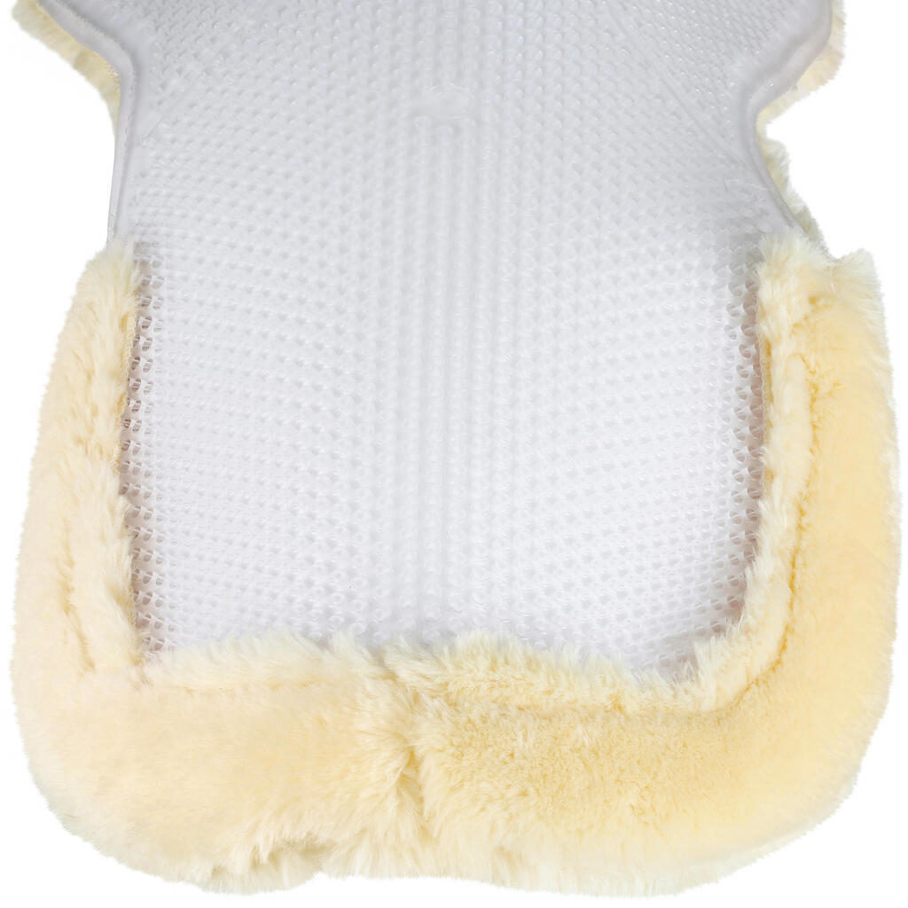 Horse and Pony Saddle Pad Polygel 500 - Beige