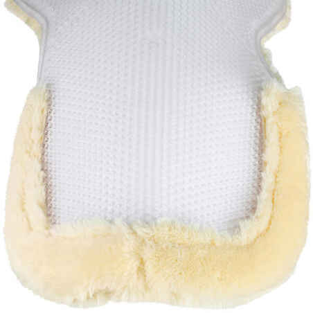 Horse and Pony Saddle Pad Polygel 500 - Beige