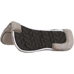 Amortisseur de dos mousse équitation cheval et poney LENA POLAIRE beige