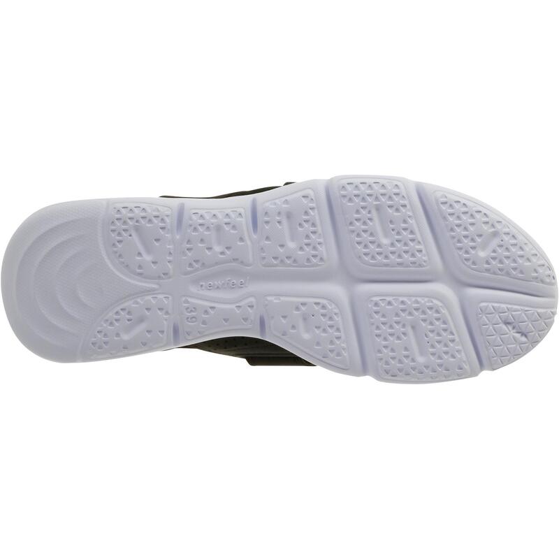 Zapatillas Caminar Soft 180 Strap Mujer Negro/Blanco