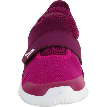 Soft 180 Strap Women's Fitness Walking Shoes - Purple/Pink