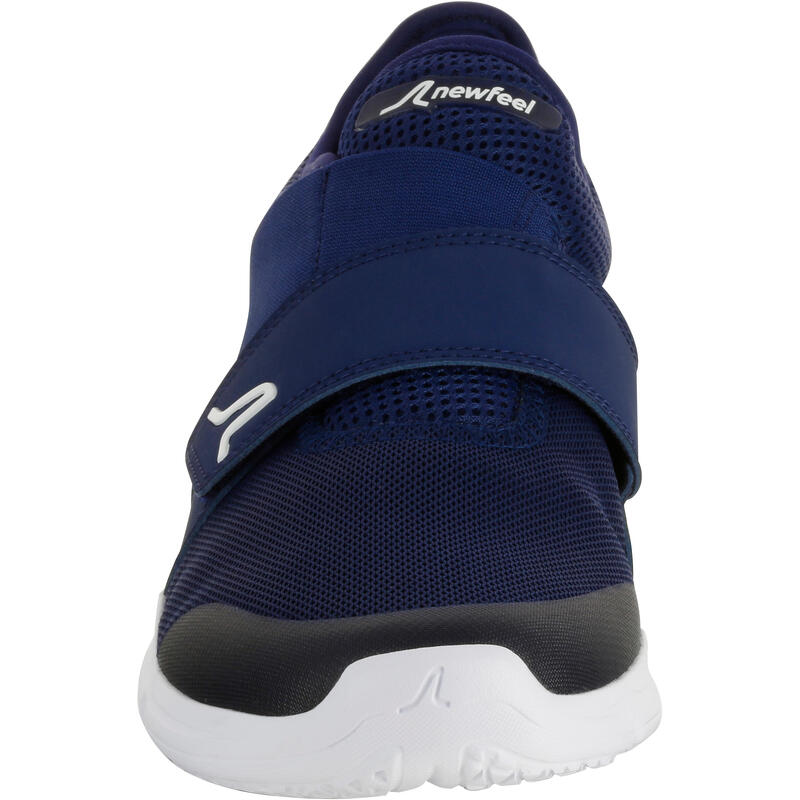 Zapatillas Caminar Soft 180 Strap Hombre Azul/Blanco