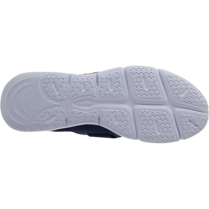 Zapatillas Caminar Soft 180 Strap Hombre Azul/Blanco