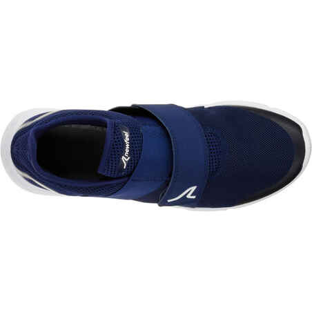 Soft 180 Strap Men's Fitness Walking Shoes - Blue/White