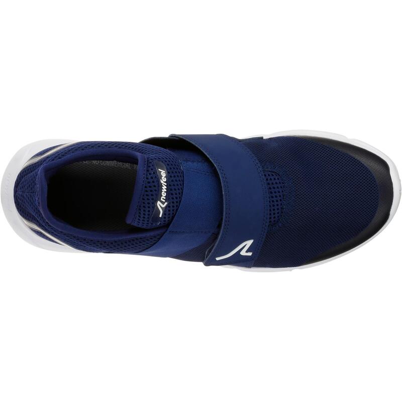 Zapatillas Caminar Soft 180 Strap Hombre Azul/Blanco