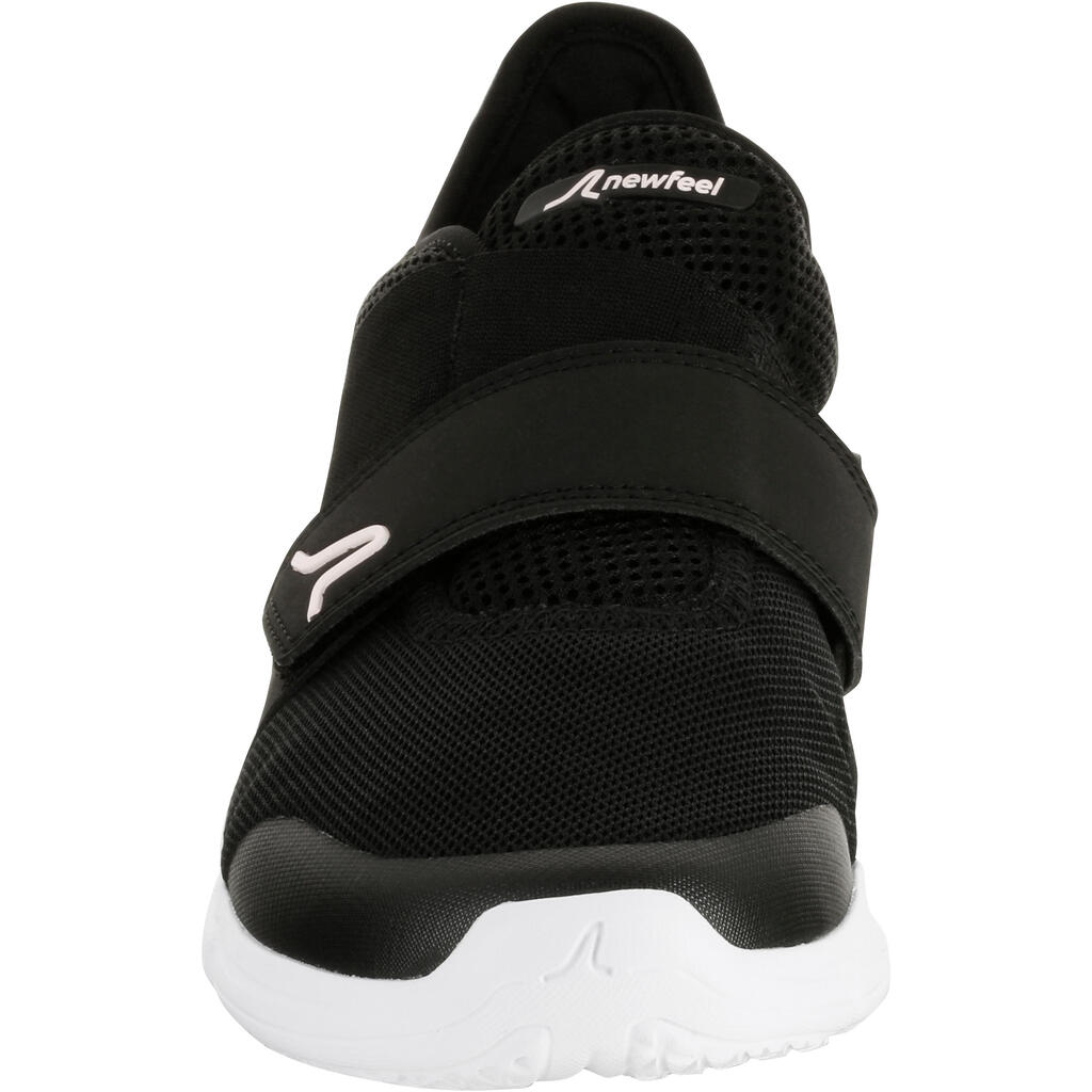 Freizeitschuhe Soft 180 Strap Damen schwarz/weiß