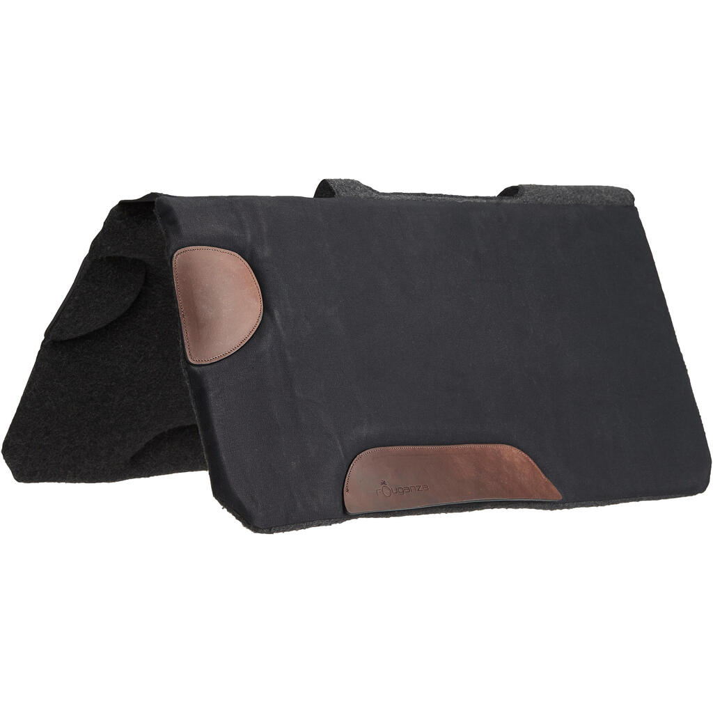 Trail Horse Riding Saddle Cloth Escape - Black