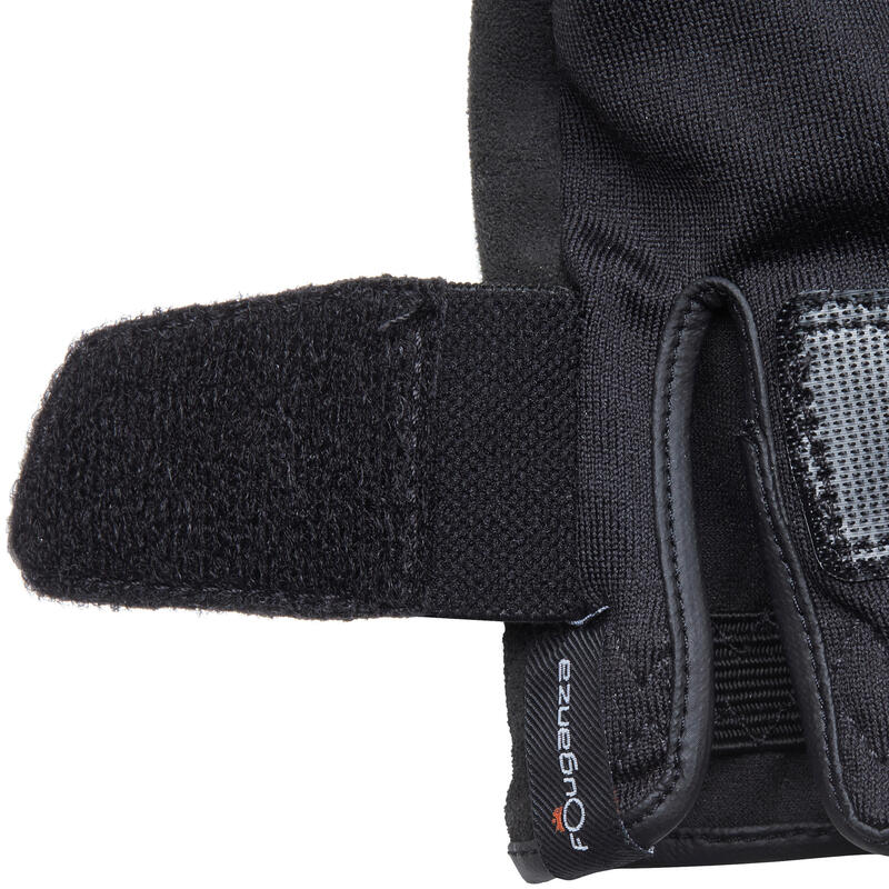 Gants équitation enfant BASIC noir