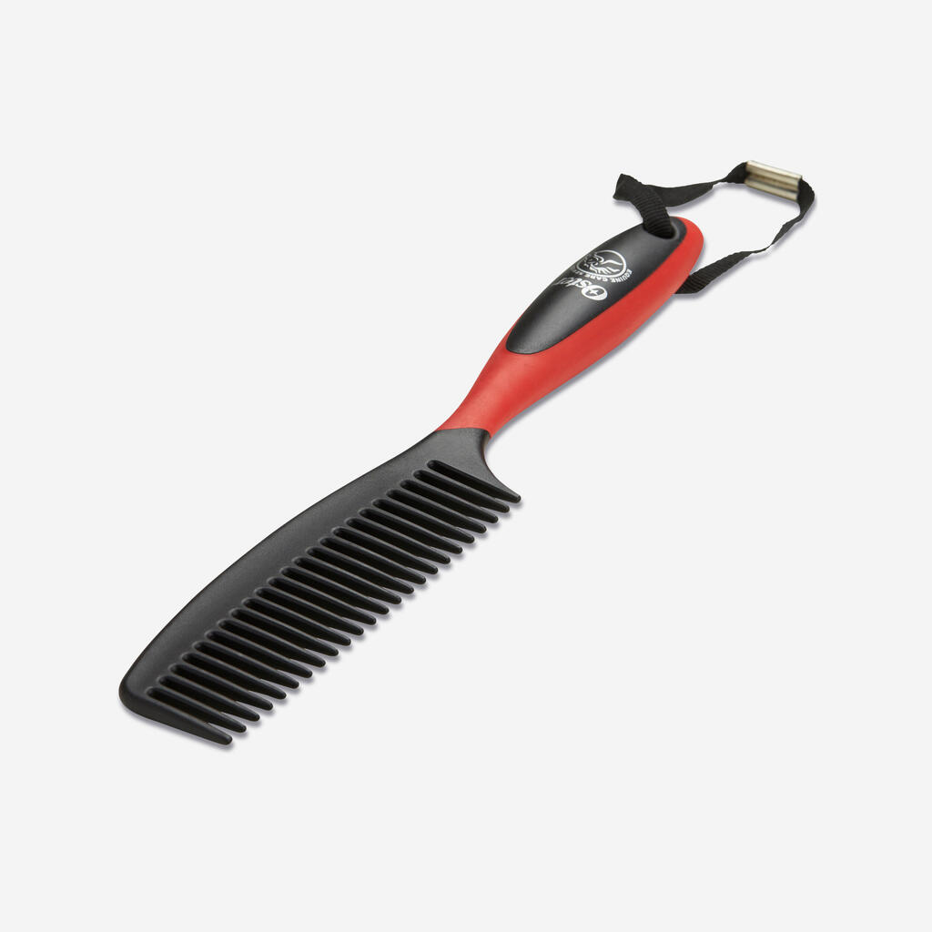 Horse Riding Mane & Tail Comb - Red