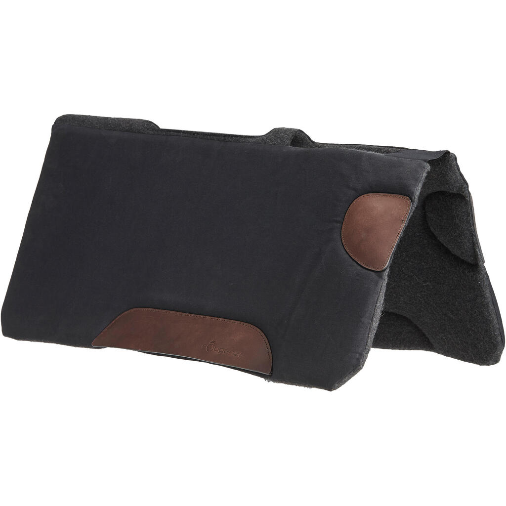 Trail Horse Riding Saddle Cloth Escape - Black