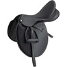 Synthia 18_QUOTE_ All-Purpose Synthetic Horse Riding Saddle - Black