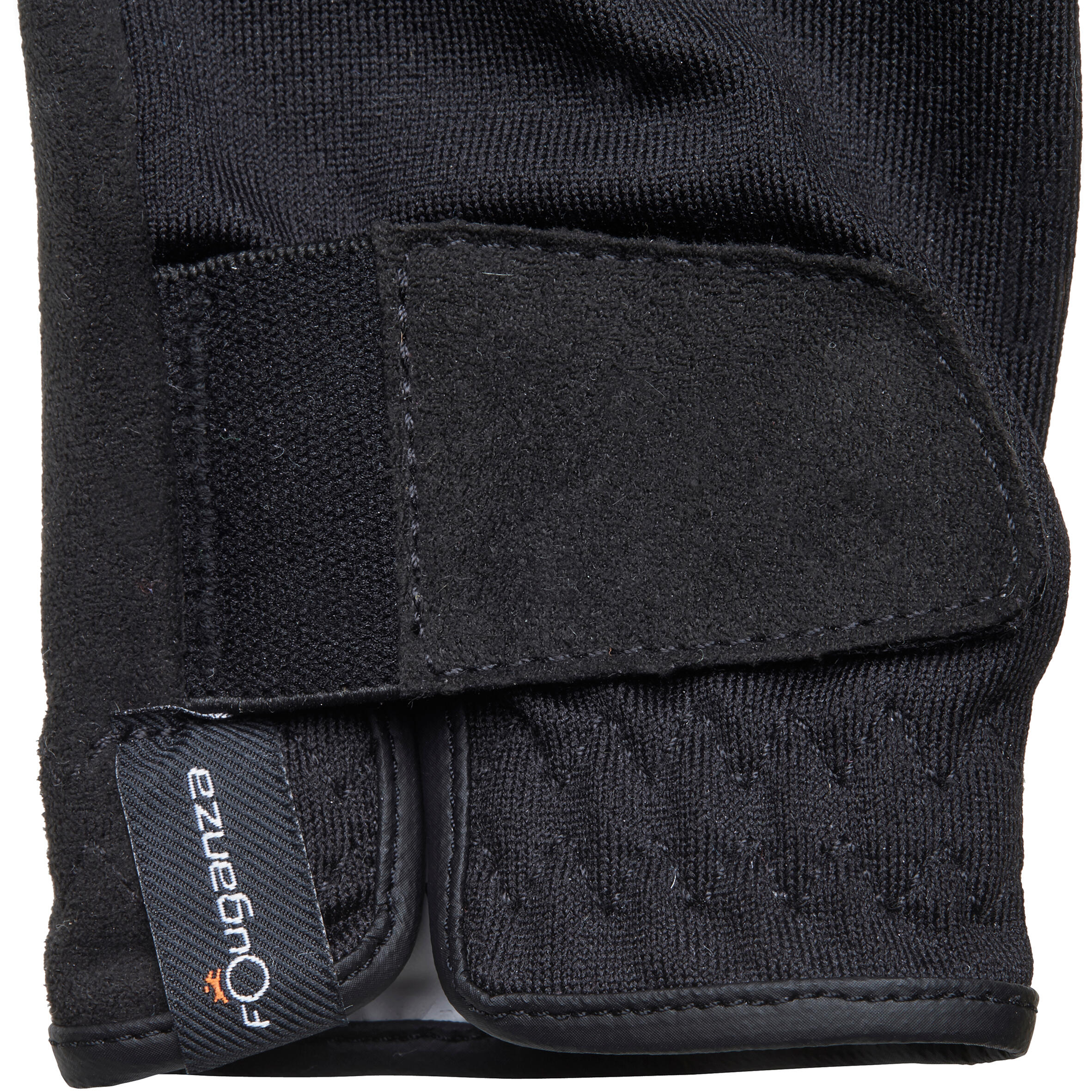 Gloves Basic Children's Horseback Riding - Black - FOUGANZA