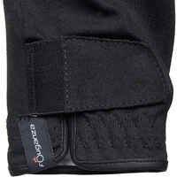 Guantes equitación niños BASIC negro 