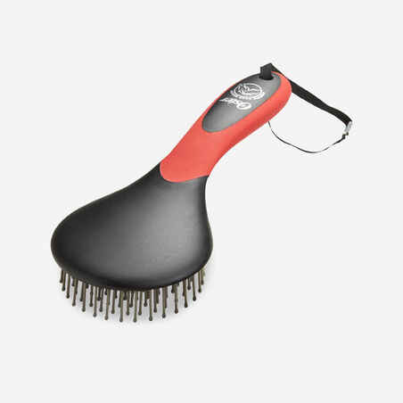 Horse Riding Mane & Tail Brush - Red