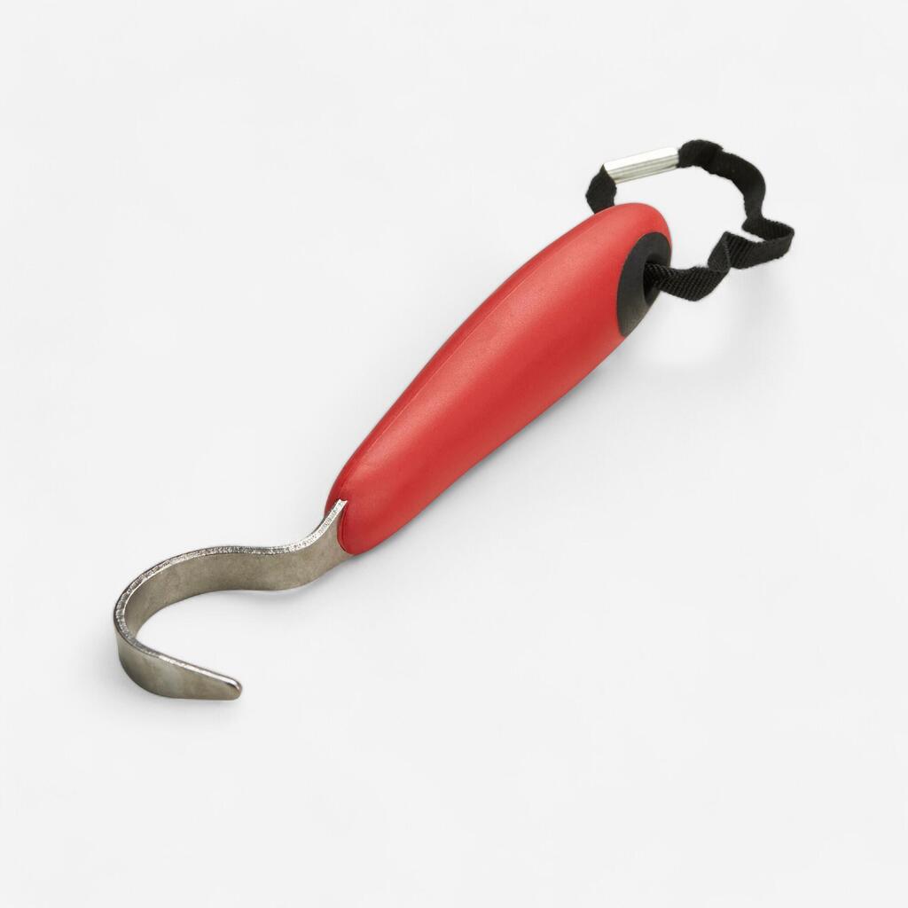 Horse Riding Hoof Pick - Red