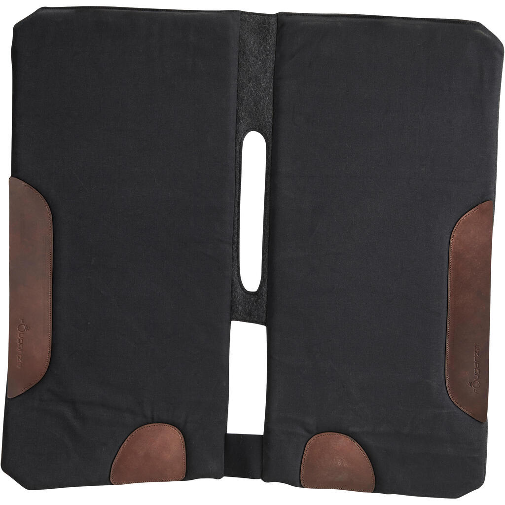 Trail Horse Riding Saddle Cloth Escape - Black