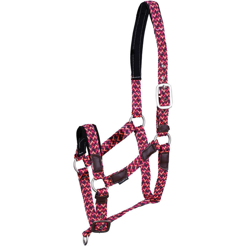 FOUGANZA Plait Horse Riding Halter For Horse Or Pony