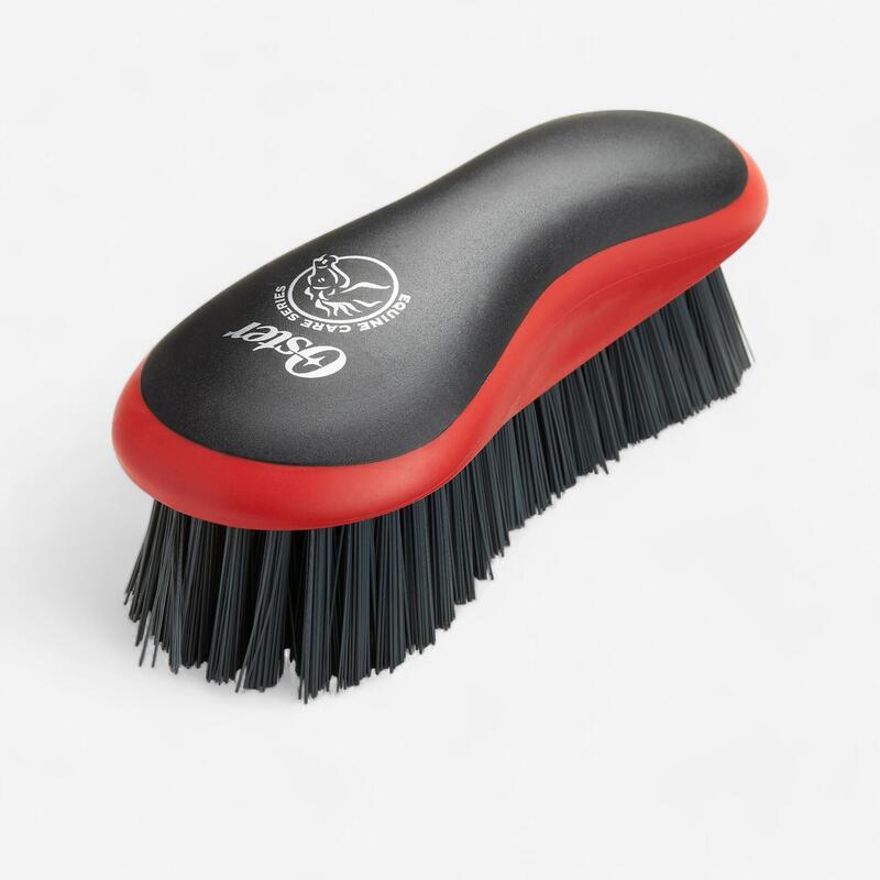Cepillo duro equitación OSTER rojo